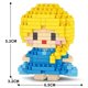 thumbnail image 1 of Mini Stitch Super Mario Bros Figuras Disney Stitch Building Blacks Dibujos animados Anime Pokemon Pikachu Juguetes ensamblados Regalos para niños, 1 of 5