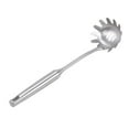 thumbnail image 2 of SHISUYAN 304 Stainless Steel Slotted Spoon Skimmer Spaghetti Server Kitchen Cookware for Noodles Spaetzle Pasta Chips, 2 of 8