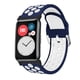 thumbnail image 4 of Correa de repuesto para reloj, correa de muñeca de repuesto de silicona de primera calidad, compatible con HUAWEI Watch FI, diseñada a medida, 4 of 5