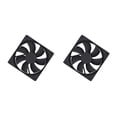 thumbnail image 3 of Methold Computer Case Fan Black Quiet DC Pin Heat-removal Dissipation 12V Performance 2 PC Connector Accessories Supplies No.1 2piezas, 3 of 6