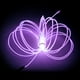 thumbnail image 1 of Tira de luces de neón MaxLax EL Wire, color morado, 10 m, con paquete de baterías, 1 of 7