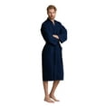 Men's Waffle Spa Bathrobe Long, Lightweight, Absorbent