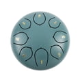 thumbnail image 4 of Tambor etéreo de sílabas completas, tambor de loto de 6 pulgadas y 8 tonos, tambor de lengüeta de acero, tambor sin preocupaciones, instrumento de percusión para niños, fuente de iluminación, 4 of 4