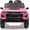 pink, variant on 24V 2 Seater Kids Ride On Truck Car Toddlers Electric Car Toy Battery Powered Ride On Toy with Remote Control, Handle, Battery Display, Back Storage, Soft Start, Led Lights, Mp3 Player