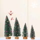 thumbnail image 4 of Adornos navideños Adornos navideños para escritorio Agujas de pino de colores en polvo Mini árbol de Navidad, 4 of 5