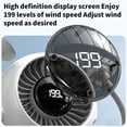 thumbnail image 4 of Kieccall Portable Robot Fan Fun Cooling Fan For Home Office Summer Daily Use Outdoor, 4 of 8