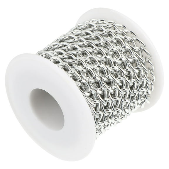 NICEXMAS Jewellery Making Chain Aluminium 1 Roll Simple Enthusiasts DIY Projects