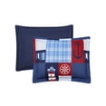 thumbnail image 5 of HOME RETREAT Nautical Patch Blue Ultra Soft Microfiber 3 Piece Comforter Bedding Set - Full/Queen, 5 of 6