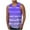 Purple, variant on Athletic Tank Tops for Men Stylish Gradient Stripe Sleeveless Crewneck Workout Gym Tanks Shirt Fitness Muscle T-Shirt