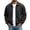 Z017-Black, variant on Mens Zip Up Sweatshirt Lightweight Fleece Jacket Casual Sweaters Soft Full Zip Light Fleece Lining Fall Winter Spring Jacket