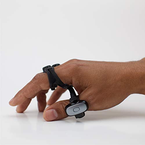 Tap Strap 2 - Wearable Keyboard, Mouse & Air Gesture Controller (Large)