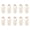 Beige, variant on 10 Pcs Double Grip Hair Clips, Metal Snap Hair Clips Hair Barrettes | Non Slip Hair Clips Women Hair Styling Hair Accessories for Thin Thick Hair