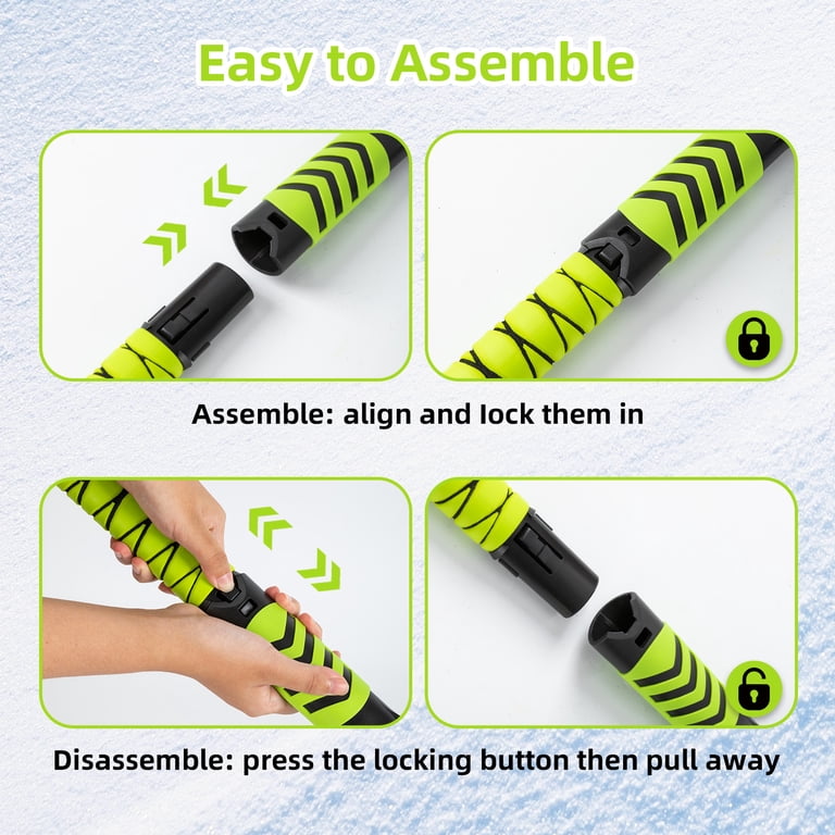 Extendable Ice Scraper and Snow Brush, 43 Inches photo 5