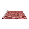 thumbnail image 2 of Ahgly Company Machine Washable Indoor Rectangle Abstract Red Modern Area Rugs, 5' x 7', 2 of 4