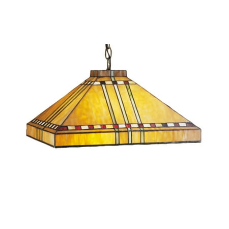 

Square Prairie Corn Pendant