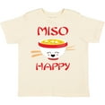 thumbnail image 3 of Inktastic Kawaii Miso Happy Boys or Girls Toddler T-Shirt, 3 of 5