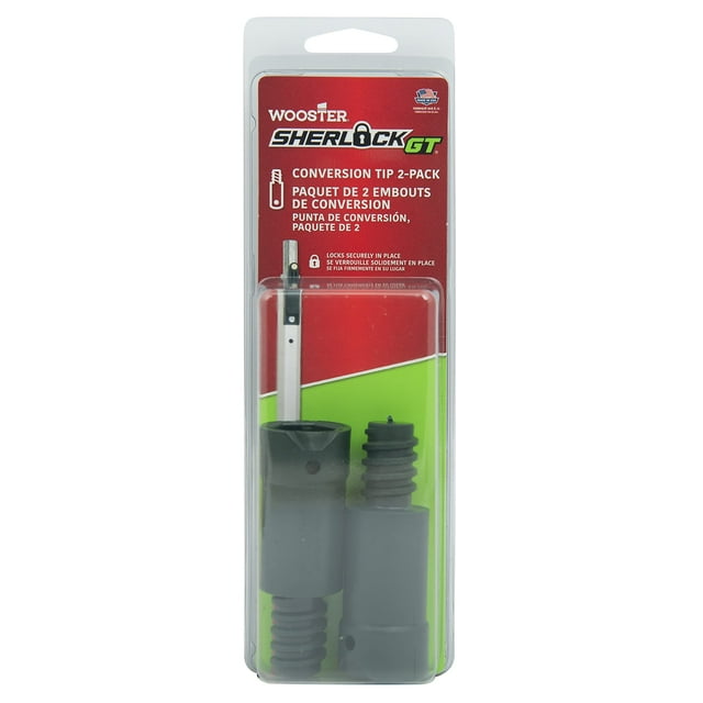 Conversion Tip, paquete de 2 unidades para brochas Wooster Sherlock GT