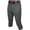 Grey, variant on Exxact Sports Women’s Softball Pants with Zipper Fly, Elastic Bottom and Mesh Panels, Fastpitch Softball Pants for Women (White, Adult Small)