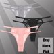 thumbnail image 1 of Tangas ahuecadas de encaje Sexy para mujer, bragas de cintura baja, ropa interior transparente, lencería íntima transpirable, 3 piezas por juego, 1 of 4