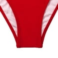 thumbnail image 3 of xiaxaixu Women Swimsuit Ruffle Patchwork Flouncing Push Up Bikini Briefs, 3 of 6