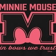 thumbnail image 3 of Disney - Minnie Mouse - In Bows We Trust - Men's Jersey Tank Top, 3 of 5