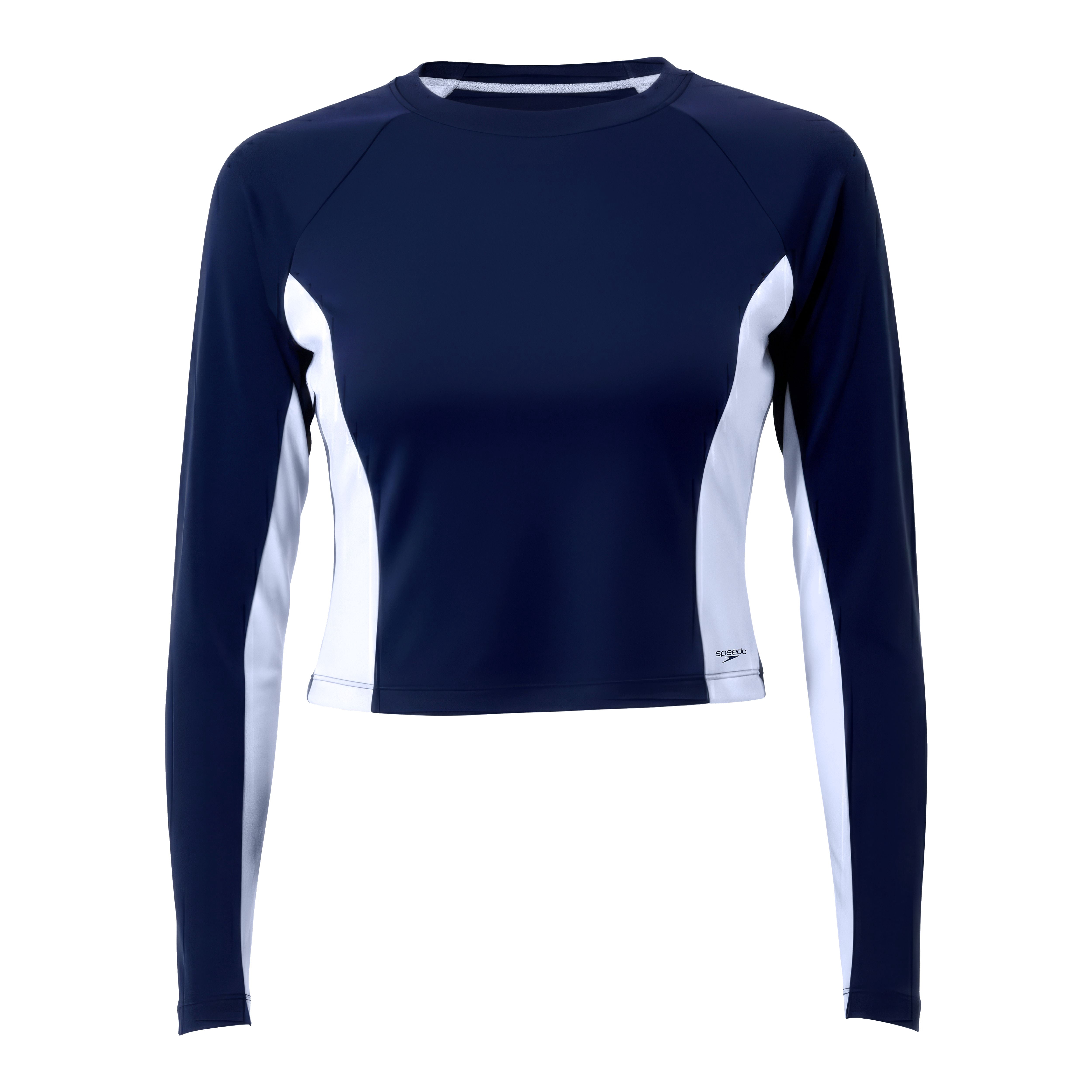 Speedo Women's Colorblock Long Sleeve Swim Tee, Sizes XS-XXL