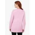 thumbnail image 2 of Woman Within Plus Size Perfect Long-Sleeve Crewneck Tunic, 2 of 6