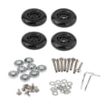 thumbnail image 4 of 4 Roues de Remplacement pour Valise Axes de Valise Ensemble de Roues de Remplacement 63X18mm, 4 of 9