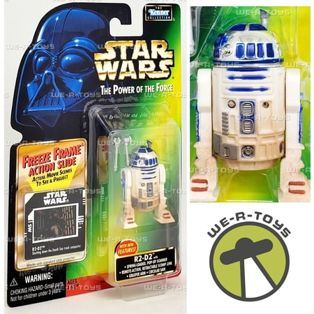 Star Wars Power of the Force POTF2 Kenner Collection R2-D2 Action Figure [Spring Loaded Pop-Up Scanner]