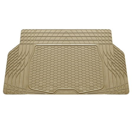 FH Group Universal Fit Trimmable Rubber Car Cargo Mats All Weather Trunk Liner