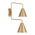 thumbnail image 2 of Bellevue SHWS78246MBK 2 Light 17" Tall Wall Sconce - Black, 2 of 7