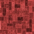 thumbnail image 1 of Ahgly Company Indoor Square Abstract Red Modern Area Rugs, 6' Square, 1 of 4
