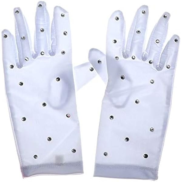 wonima44 LIUHUO Ice Dress Gloves Performacne Wear Girls Thermal Figure Skating Gloves with Rhinestones(9 Color)