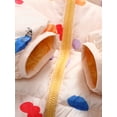 thumbnail image 6 of Bagilaanoe Baby Girls Winter Puffer Jacket Toddler Zipper Quilted Coat 6M 9M 12M 18M 24M 3T 4T Kids Warm Lightweight Hoodie Outwear, 6 of 9