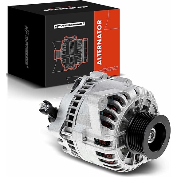 A-Premium 12V 110A CW 8-Groove Pulley Alternator for Ford Mustang 2003 2004 V8 4.6L