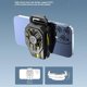 thumbnail image 4 of JS120 Phone Cooler Semiconductor Cooling Device Fan Clip-On Radiator with RGB Light - Black Yellow, 4 of 5