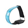 thumbnail image 2 of Luz LED de Colores Sunnimix Brazalete Correa Carga USB Seguridad Deportes Al Aire Libre Azul Bandas Reflectantes, 2 of 8