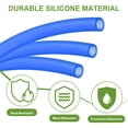 thumbnail image 4 of Uxcell Fuel Line Hose Tube, Petrol Line 1/4" ID 3.3ft Fit for Small Engines Blue, 4 of 7