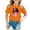 Orange, variant on Tiijoy Toddler Girls Short Sleeve Graphic Tee Cute Cartoon Short Sleeve T Shirt, Sizes 3-4T
