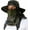 Army Green Ink Wash, variant on Sun Hat Unisex Face Coverage Shield Neck Flap Cap Garden Lawn Work Sports Hiking Fishing Hats