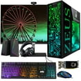thumbnail image 1 of Restored TechMagnet Gaming Desktop PC,Intel i7 6th Gen,Zeus Pro 6,RX 550,16GB ARGB RAM,1TB SSD+4TB HDD,22 Inch Monitor,RGB Keyboard Mouse,Speaker,Headphone,Webcam,Windows 11 Pro, 1 of 9