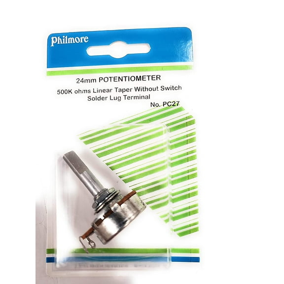 500K OHM Linear Taper Potentiometer 24mm - PC27