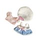 thumbnail image 4 of Conjunto de ropa de con relleno de animales, vestido de muñeca, disfraces DIY cómodos y elegantes, accesorios para fotos, ropa de muñeca bonita, 4 of 9