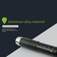 thumbnail image 4 of Greeniant Fuerte linterna LED ultravioleta joyería dinero identificación luz cera de abejas lámpara de detección antorcha multifuncional Estufas de camping Negro, 3 fuentes de luz 365 Kit de carga, 4 of 6