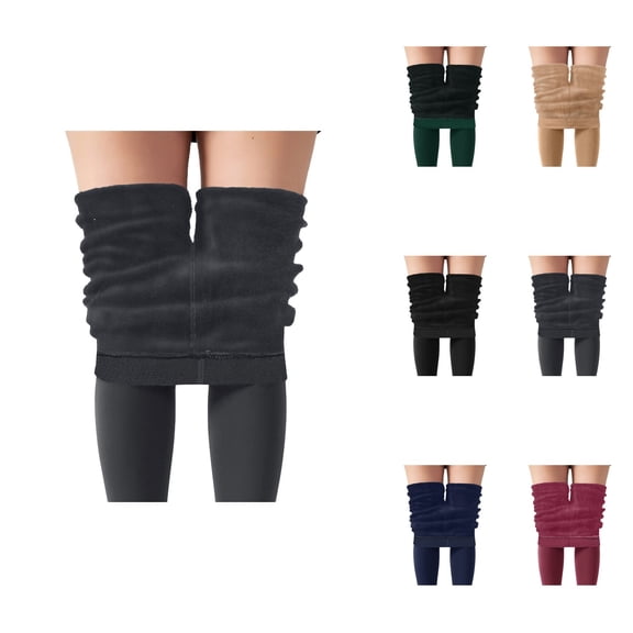 Winter Warm Lined Leggings for Women â High Waisted Thermal Tights, Thick Velvet Soft Stretchy Control Pants for Yoga & Workout