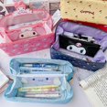 thumbnail image 2 of Sanrio-estuche de lápices de Anime de gran capacidad, Bolsa Escolar de dibujos animados Kawaii Cinnamoroll My Melody, suministros de papelería al por mayor, 2 of 4