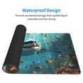 thumbnail image 3 of Salouo Realistic Ocean Shark Print Large Mouse Pad,Extended Mat Desk Pad, 3mm Thick Mice Pad Desk Mat Big Desk Pad for Work, Game, Office, Home -16 x 29.5in, 3 of 8