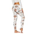 thumbnail image 2 of Gibobby Leggins estampados Mallas con estampado huevos Pascua para mujer, mallas deportivas con Control Yoga para mujer, mallas talle（Blanco， L), 2 of 5