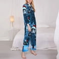 thumbnail image 4 of Lsque Chucky Pattern Long Sleeve Pajama Set for Women - Soft 2-Piece Sleepwear and Loungewear Set with Pockets, Comfy Nightwear, 4 of 8