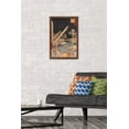 thumbnail image 2 of The Fukagawa Timberyard by Ando Hiroshige Wall Poster, 14.725" x 22.375" Framed, 2 of 6